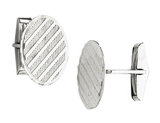 Men's Cuff Links in Sterling Silver