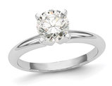 1.50 Carat (ctw VS2-VS1, D-E-F) IGI Certified Lab-Grown Diamond Solitaire Engagement Ring in Platinum